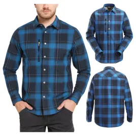 koszula-meska-ocieplana-flanelowa-w-krate-ciepla-gruba-snickers-8522-nieb-l