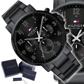 zegarek-meski-tommy-hilfiger-czarny-solidny-regulowany-wysoka