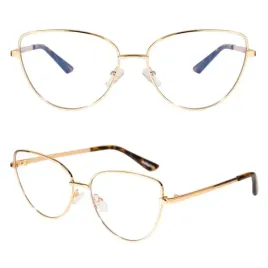 okulary-zerowki-damskie-oprawki-korekcyjne-kocie-oko-zlote-blue-light