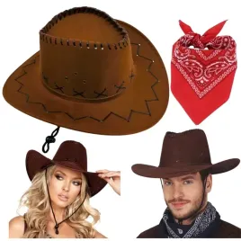 kapelusz-kowbojski-bandamka-kowbojki-kowbojka-kowboja-8-99-lat