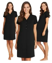 rozpinana-koszula-nocna-ciazowa-do-karmienia-czarna-bawelniana-l-xl