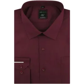 koszula-meska-elegancka-wizytowa-biznesowa-do-garnituru-gladka-bordowa