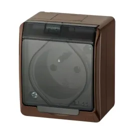 gniazdo-n-t-hermetyczne-ip44-brazowy-hermes-0321-06-elektro-plast