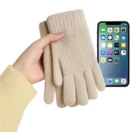 rekawiczki-damskie-dotykowe-do-telefonu-cieple-zimowe-ocieplane-bezowe