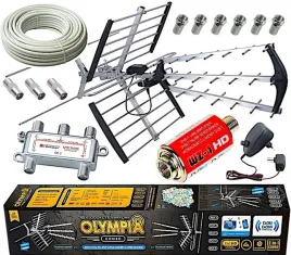 antena-bx1000-tv-naziemnej-kierunkowa-200km-dvbt2-zestaw-4tv-kabel