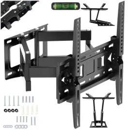 uchwyt-do-telewizora-tv-scienny-wieszak-26-75-cali-sruby-poziomica