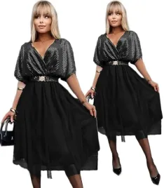 elegancka-wieczorowa-blyszczaca-sukienka-damska-cekiny-tiul-pasek