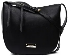torebka-damska-duza-listonoszka-monnari-czarna-zlote-logo-na-ramie