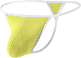 majtki-stringi-meskie-gole-posladki-sportowe-meskie-3xl-zolte-neon