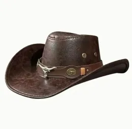 klasyczny-kowbojski-kapelusz-z-klamra-w-ksztalcie-glowy-byka-nakrycie