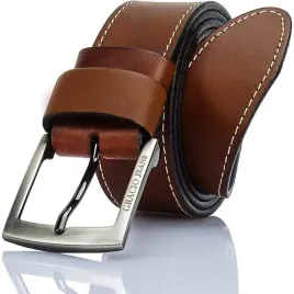 pasek-110cm-meski-szeroki-do-spodni-jeans-brazowy