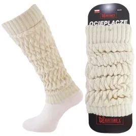 ocieplacze-na-nogi-damskie-na-lydki-zimowe-rozciagliwe-martinex-bezowe