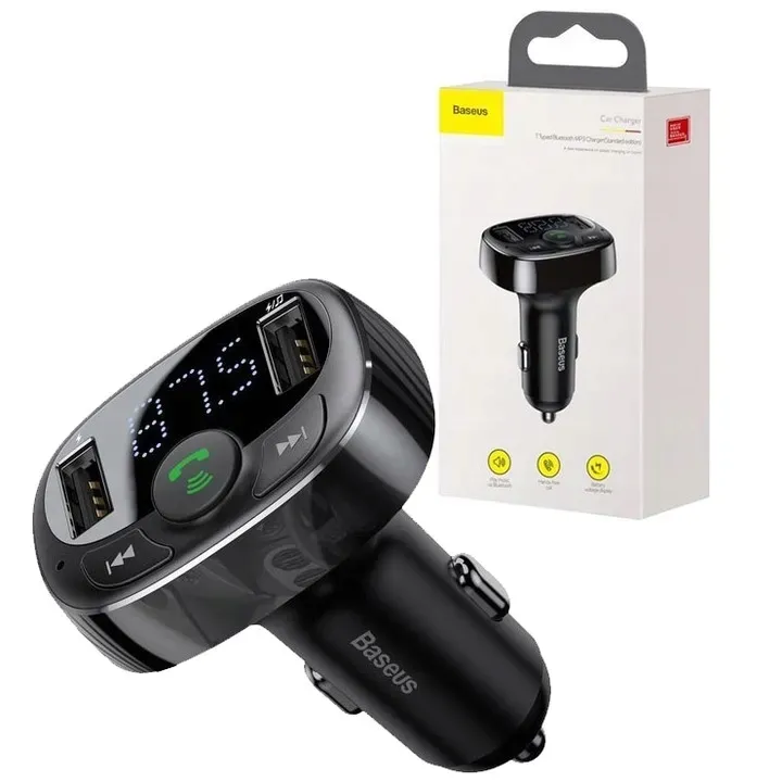 baseus-transmiter-fm-bluetooth-usb-a-ladowarka-stan-nowy