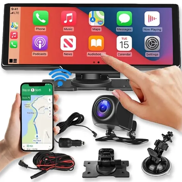 monitor-samochodowy-radio-android-auto-carplay-nawigacja-usb-wifi-funkcje-ekran-dotykowy