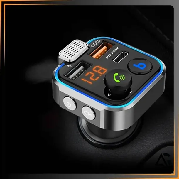 transmiter-bluetooth-samochodowy-fm-usb-3-0a-1-0a-qc-usb-c-ladowarka-stan-opakowania-oryginalne