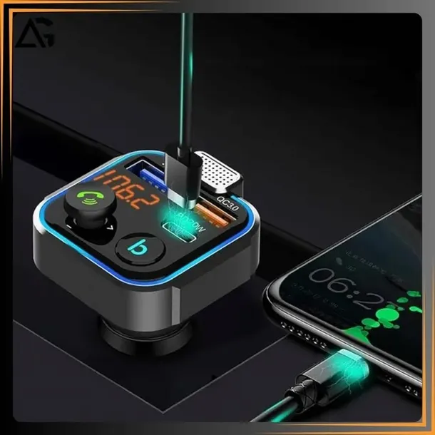 transmiter-bluetooth-samochodowy-fm-usb-3-0a-1-0a-qc-usb-c-ladowarka-funkcje-zestaw-glosnomowiacy