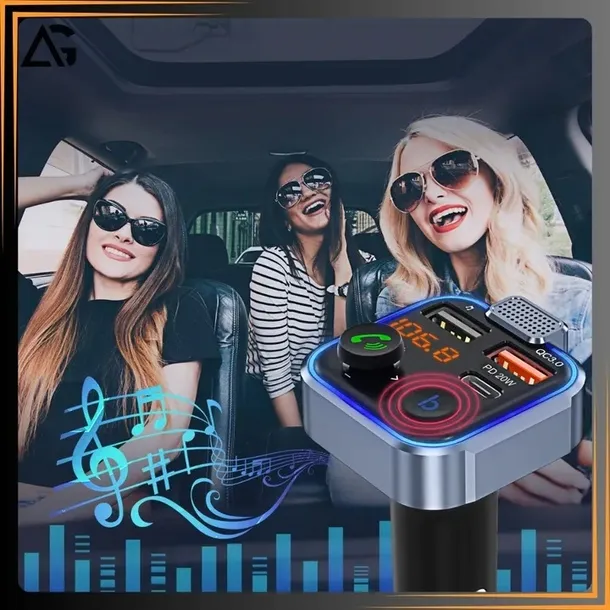 transmiter-bluetooth-samochodowy-fm-usb-3-0a-1-0a-qc-usb-c-ladowarka-stan-nowy-marka-arsa-go