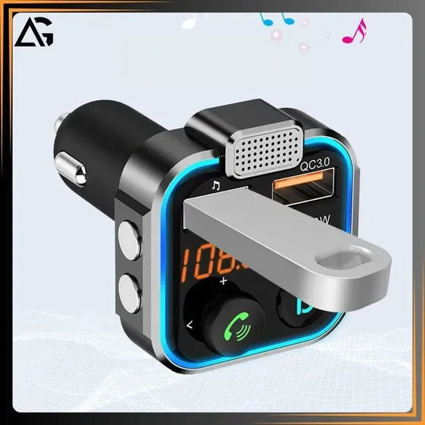 transmiter-bluetooth-samochodowy-fm-usb-3-0a-1-0a-qc-usb-c-ladowarka-stan-nowy-kod-producenta-565132