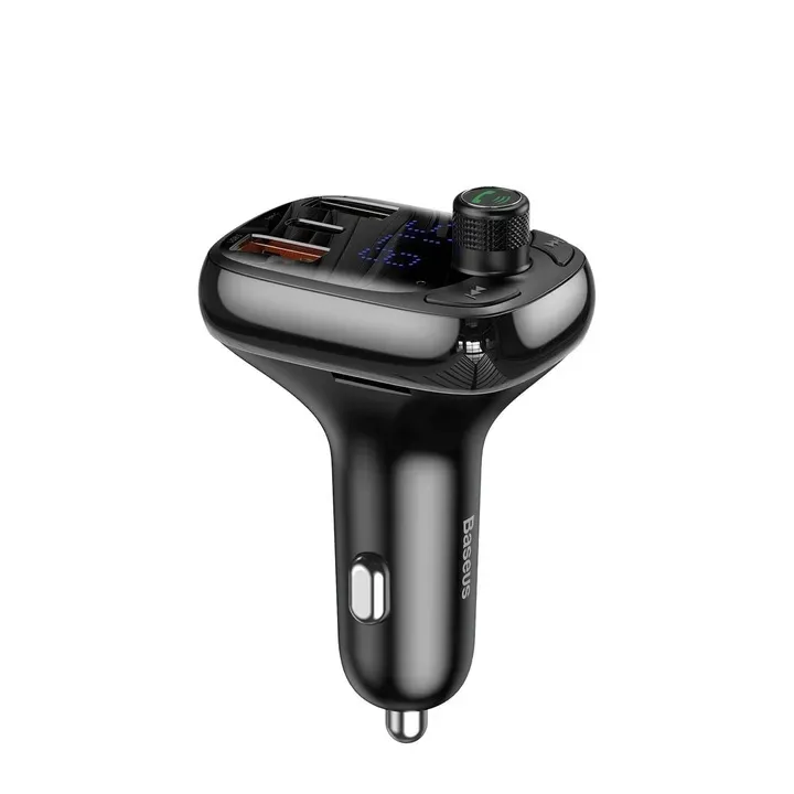 baseus-ladowarka-transmiter-fm-bluetooth-5-0-qc3-2x-usb-i-usb-c-typ-c-stan-nowy