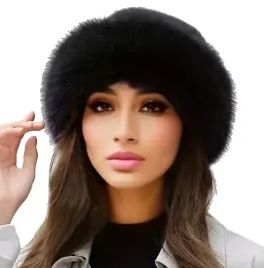 czapka-damska-zimowa-modna-elegancka-ciepla-futrzana-futerkowa-czarna