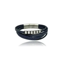 bransoletka-meska-ze-stali-i-skory-yves-granatowa-23-cm-na-prezent