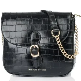 monnari-torebka-kuferek-listonoszka-czarny-kroko-lodka-czarna-premium