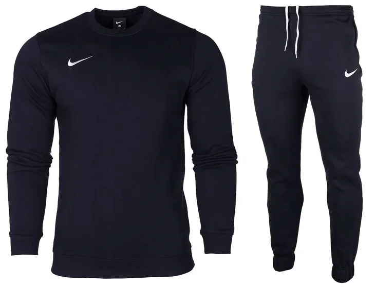 Nike dres męski komplet dresowy spodnie bluza bawełna roz. XXL GRANAT