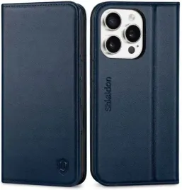 shieldon-naturalne-etui-skorzane-do-iphone-16-pro-stojak-rfid-granatowe