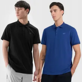 2-pak-koszulki-meskie-4f-t-shirt-polo-z-kolnierzem-bawelna-klasyczna-3xl
