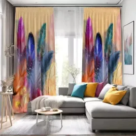 nowoczesna-zaslona-tkanina-drukowana-kolorowa-w-liscie-rinia-150x250cm