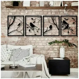 nowoczesny-duzy-obraz-ptaszki-loft-do-salonu-sypialni-4-el-zloty-200x60cm