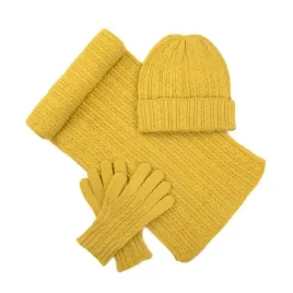komplet-zimowy-czapka-komin-rekawiczki-skagway-100percent-akryl-zolta-unisex