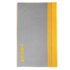 duzy-recznik-plazowy-sport-szaro-zolty-100x160-cm