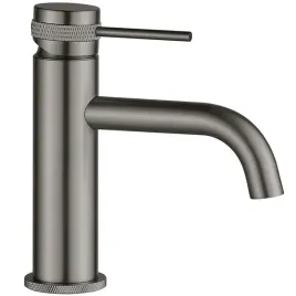 bateria-umywalkowa-stojaca-niska-grafitowa-na-umywalke-tytan-lungo-grip