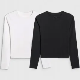 longsleeve-dziewczecy-4f-zestaw-2-pak-koszulka-bluzka-dlugi-rekaw-basic-140