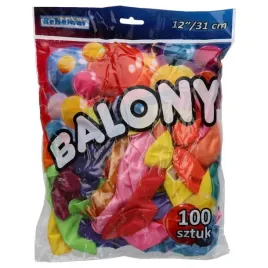 balony-metalizowane-12-cali-opakowanie-100-sztuk-mix-kolorow-do-dekoracji