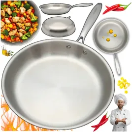 solidna-patelnia-stalowa-26cm-gastro-nitowana-gaz-indukcja-stal-nierdzewna