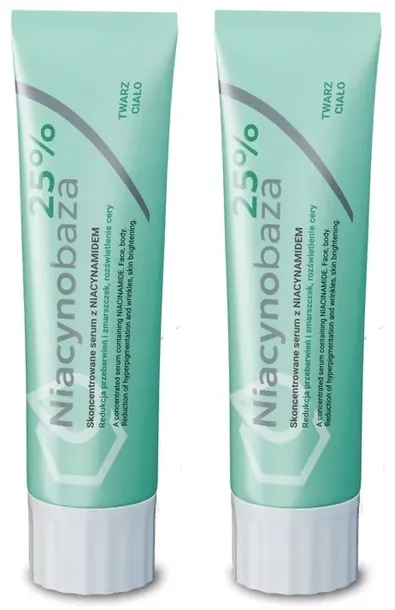 2x NIACYNOBAZA 25% Skoncentrowane serum z niacynamidem 30 g