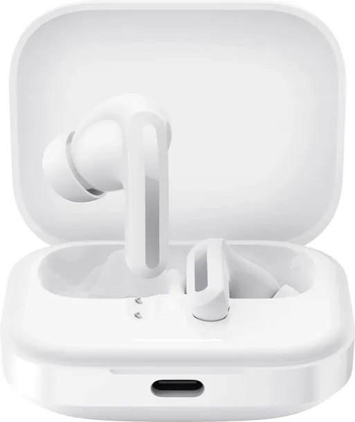 XIAOMI REDMI BUDS 5 LITE BIAŁE ODPORNE NA POT IP54 REDUKCJA SZUMU ANDROID