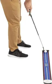 mata-do-treningu-golfa-z-kubeczkiem-do-puttowania-izzo-golf-122-x-10-cm