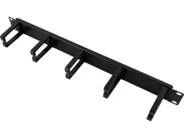 organizator-kabli-1u-19-5-plastikowych-uchwytow-czarny-pk009