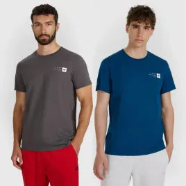 koszulka-meska-4f-t-shirt-zestaw-2-pak-bawelna-sportowy-klasyczny-modny-s