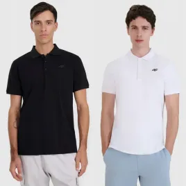 koszulka-meska-4f-polo-z-kolnierzykiem-zestaw-2-pak-elegancki-sportowy-l