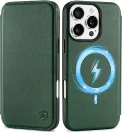 shieldon-naturalne-etui-skorzane-do-iphone-16-pro-max-rfid-zielone-z-klapka