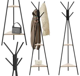 wieszak-podlogowy-z-polkami-na-ubrania-kurtki-czarny-metalowy-stojacy-180cm