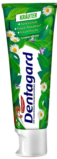 Pasta do zębów Colgate Dentagard Ziołowa 75 ml Niemiecka
