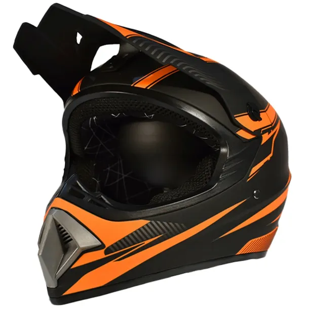 KASK MOTOCYKLOWY NA CROSS ENDURO QUAD ATV BMX MTB HULAJNOGĘ ROWER L