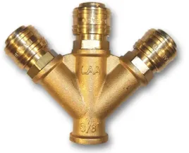 trojnik-z-szybkozlaczami-gw-3-8-mosiadz