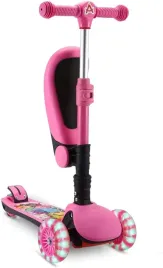 hulajnoga-balansowa-trojkolowa-dla-dzieci-z-siedziskiem-kola-led-rozowa