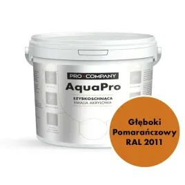 aqua-pro-emalia-akrylowa-szybkoschnaca-9l-gleboki-pomaranczowy-ral-2011